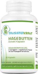 Tausendkraut Hagebutten Extrakt Kapseln 1000 mg – Bild 1 von 1