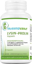 Tausendkraut L-Lysin und L-Prolin Kapseln vegan – Bild 1 von 1