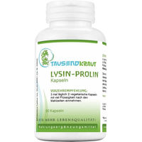 Produktbild von Tausendkraut L-Lysin und L-Prolin Kapseln vegan