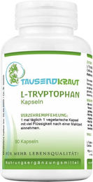 Tausendkraut L-Tryptophan 1000 mg Kapseln vegan – Bild 1 von 1
