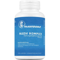 Produktbild von Tausendkraut NADH Komplex Kapseln mit Ubiquinon vegan und vegetarisch
