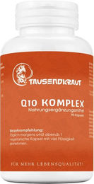 Tausendkraut Q10 Komplex mit Ubiquinon 30 mg vegan 90 Kapseln – Bild 1 von 1