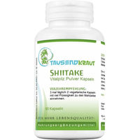 Produktbild von TAUSENDKRAUT Shiitake Pulver Kapseln