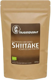 Tausendkraut Shiitake Vitalpilz Komplex Pulver Bio – Bild 1 von 2