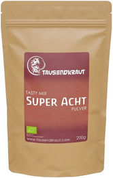 TAUSENDKRAUT Super Acht Tasty Mix BIO Kräuter-Komplex Pulver vegan ohne Zusatzstoffe – Bild 1 von 2