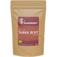 Produktbild von TAUSENDKRAUT Super Acht Tasty Mix BIO Kräuter-Komplex Pulver vegan ohne Zusatzstoffe