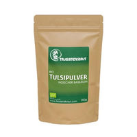 Produktbild von Tausendkraut Tulsi Pulver Bio Indischer Basilikum 200g