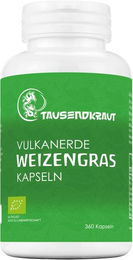Tausendkraut Weizengras Bio Kapseln vegan ohne Zusatzstoffe – Bild 1 von 1