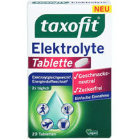 Produktbild von TAXOFIT Elektrolyte Tabletten zuckerfrei 20 Stück