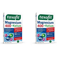 Produktbild von taxofit Magnesium 400 mg und Kalium Tabletten für Sportler 60 Stück