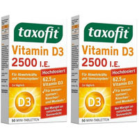 Produktbild von taxofit Vitamin D3 2500 I.E. Tabletten