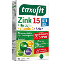 Produktbild von Taxofit Zink Histidin Selen Depot Tabletten 40 Stück