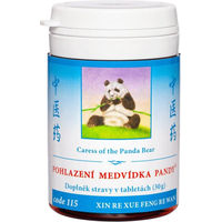 Produktbild von TCM Herbs Kräuter-Komplex 115 Streicheln eines pandabärchens XIN/XUE RE FENG WAN Tabletten 100 Stück