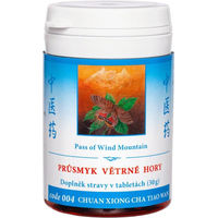 Produktbild von TCM Herbs Pass des Windberges Chuan Xiong Cha Tiao Wan Tabletten 100 Stück