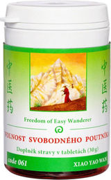 TCM Herbs Xiao Yao Wan Freiheit des ledigen pilgers Kräuter-Komplex 100 Tabletten – Bild 1 von 1