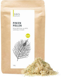 tea exclusive Pinienpollen Pulver grob Bio Wildsammlung ohne Zusatzstoffe 150 g – Bild 1 von 1