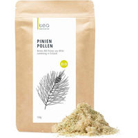 Produktbild von tea exclusive Pinienpollen Pulver grob Bio Wildsammlung ohne Zusatzstoffe 150 g