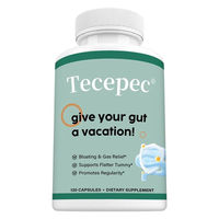 Produktbild von Tecepec Digestive Support Kapseln zur Unterstützung der Verdauung 120 Stück