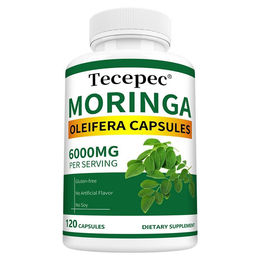 Tecepec Moringa Oleifera 6000 mg Kapseln 120 Stück – Bild 1 von 3