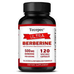 Tecepec Ultra Berberine 500 mg Kapseln 120 Stück – Bild 1 von 3