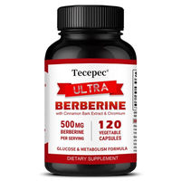 Produktbild von Tecepec Ultra Berberine 500 mg Kapseln 120 Stück