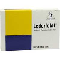 Produktbild von Teofarma Lederfolat Folsäure Tabletten 50 Stück