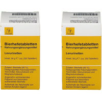 Produktbild von Teofarma Levurinetten B-Komplex Bierhefe Tabletten 250 Stück