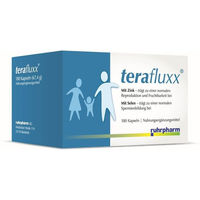 Produktbild von Terafluxx Ruhrpharm AG Kapseln 180 Stück glutenfrei und laktosefrei