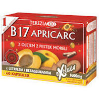 Produktbild von TEREZIA Apricarc B17 1600 mg Kapseln 60 Stück