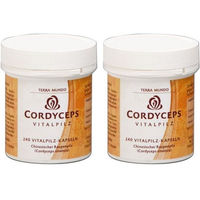 Produktbild von Terra Mundo Cordyceps Vitalpilz Kapseln Bio Vegan Glutenfrei Laktosefrei