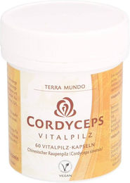 Terra Mundo Cordyceps Vitalpilz Kapseln Bio vegan glutenfrei laktosefrei 60 Stück – Bild 1 von 1