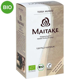 Terra Mundo Maitake Vitalpilz Bio Kapseln 120 Stück – Bild 1 von 1