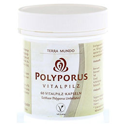 Terra Mundo Polyporus Vitalpilz Kapseln Bio vegan glutenfrei laktosefrei – Bild 1 von 1