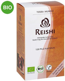 Terra Mundo Reishi Vitalpilz Bio Kapseln 120 Stück – Bild 1 von 1