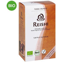 Produktbild von Terra Mundo Reishi Vitalpilz Bio Kapseln 120 Stück