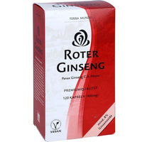 Produktbild von Terra Mundo Roter Ginseng Bio Kapseln 400 mg 120 Stück