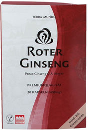 Terra Mundo Roter Ginseng Bio Kapseln – Bild 1 von 3
