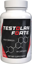 Testolan Forte Kapseln für Männer vegan ohne Zusatzstoffe 60 Stück – Bild 1 von 2