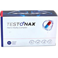 Produktbild von TESTONAX Kapseln für Männer vegan und glutenfrei