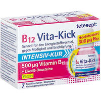 Produktbild von Tetesept B12 Vita-Kick Intensiv-Kur Vitamin B12 Ampullen