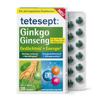 Produktbild von tetesept Ginkgo Ginseng Tabletten 30 Stück