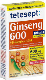 Tetesept Ginseng 600 B-Komplex Tabletten für Erwachsene – Bild 1 von 2