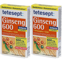 Produktbild von tetesept Ginseng 600 Intens B-Komplex Tabletten für Erwachsene