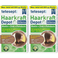 Produktbild von tetesept Haarkraft Depot Tabletten mit Zink, Biotin und Selen 60 Stück