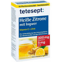 Produktbild von Tetesept Heiße Zitrone mit Ingwer Pulver zuckerfrei glutenfrei laktosefrei