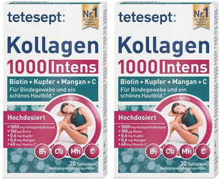 tetesept Kollagen 1000 Intens Tabletten 60 Stück – Bild 1 von 2