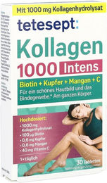 Tetesept Kollagen 1000 Intens Tabletten – Bild 1 von 2