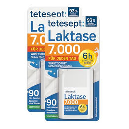 tetesept Laktase 7.000 Mini-Tabletten vegetarisch 180 Stück – Bild 1 von 3
