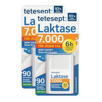 Produktbild von tetesept Laktase 7.000 Mini-Tabletten vegetarisch 180 Stück