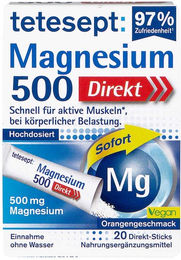 Tetesept Magnesium 500 Direkt Sticks 20 Stück – Bild 1 von 1